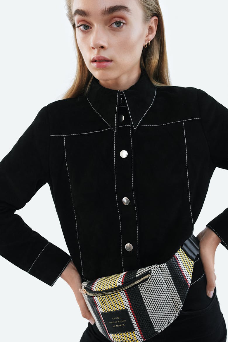 Waist Bag “striped woven”