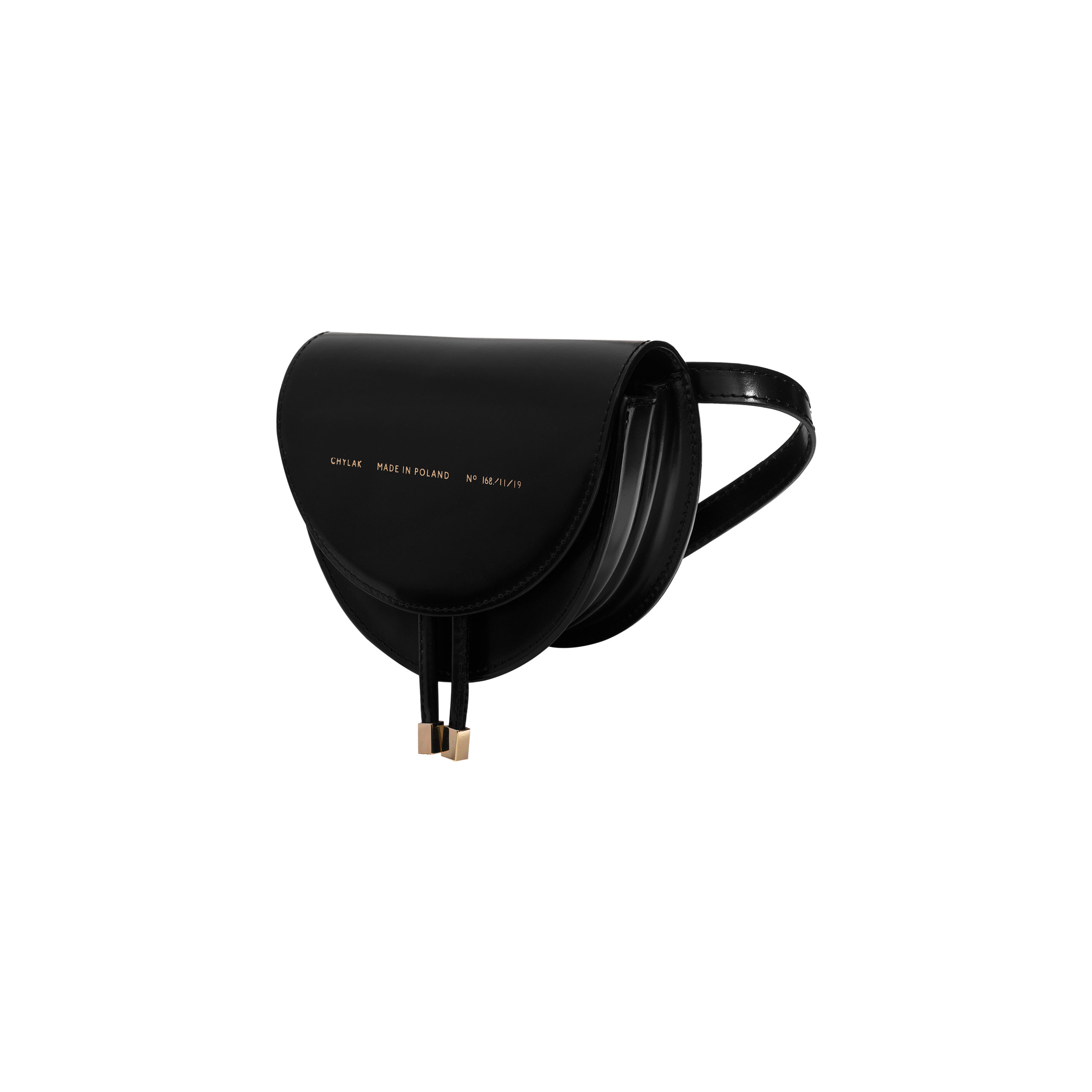 Mini Saddle Bag “glossy black” Chylak