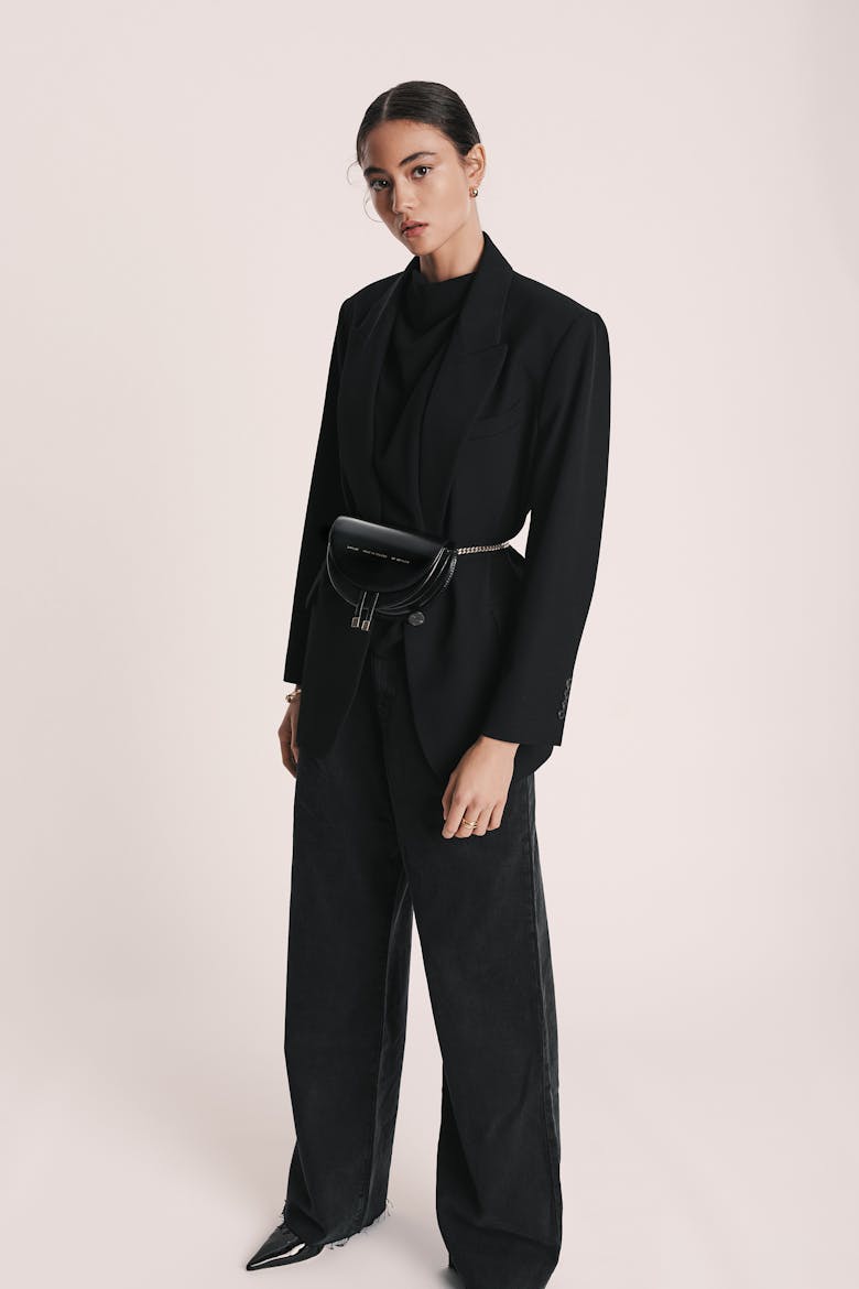 Mini Saddle Bag “glossy black”