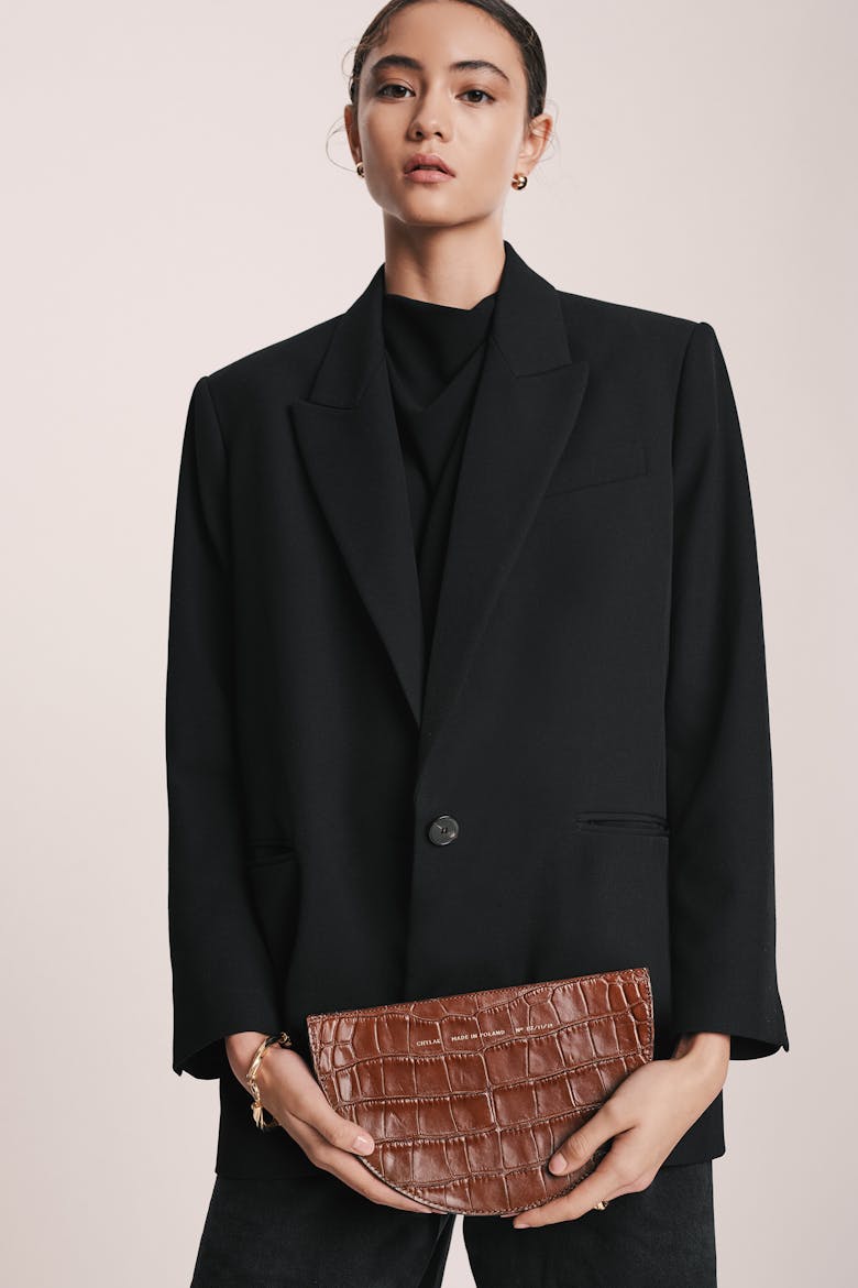 Kopertówka Półksiężyc „karmelowy błyszczący krokodyl”