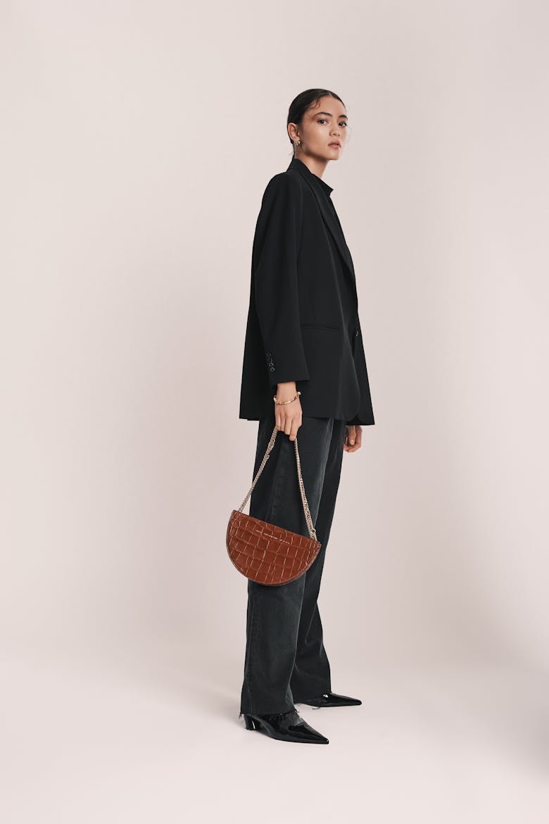 Kopertówka Półksiężyc „karmelowy błyszczący krokodyl”