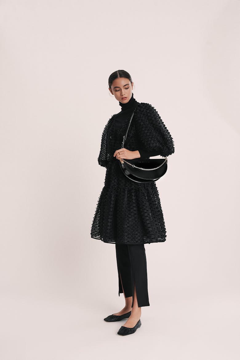 Wide Saddle Bag “glossy black”