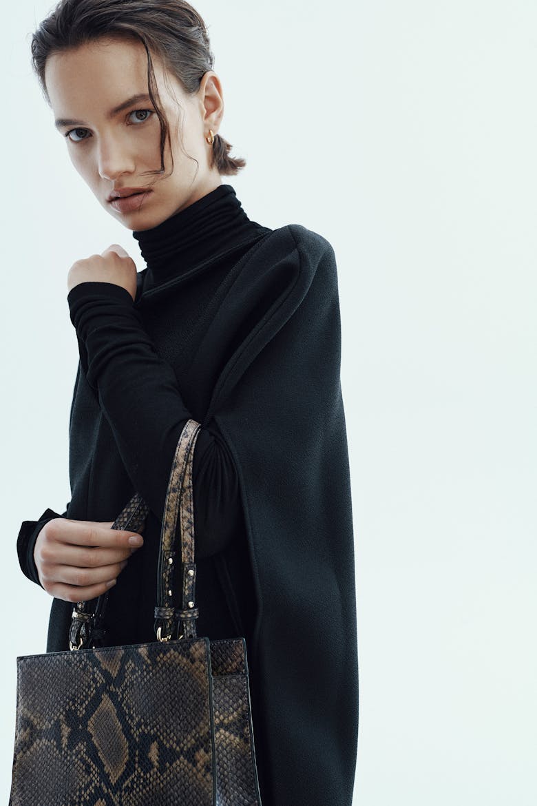 Clutch “brown python” 