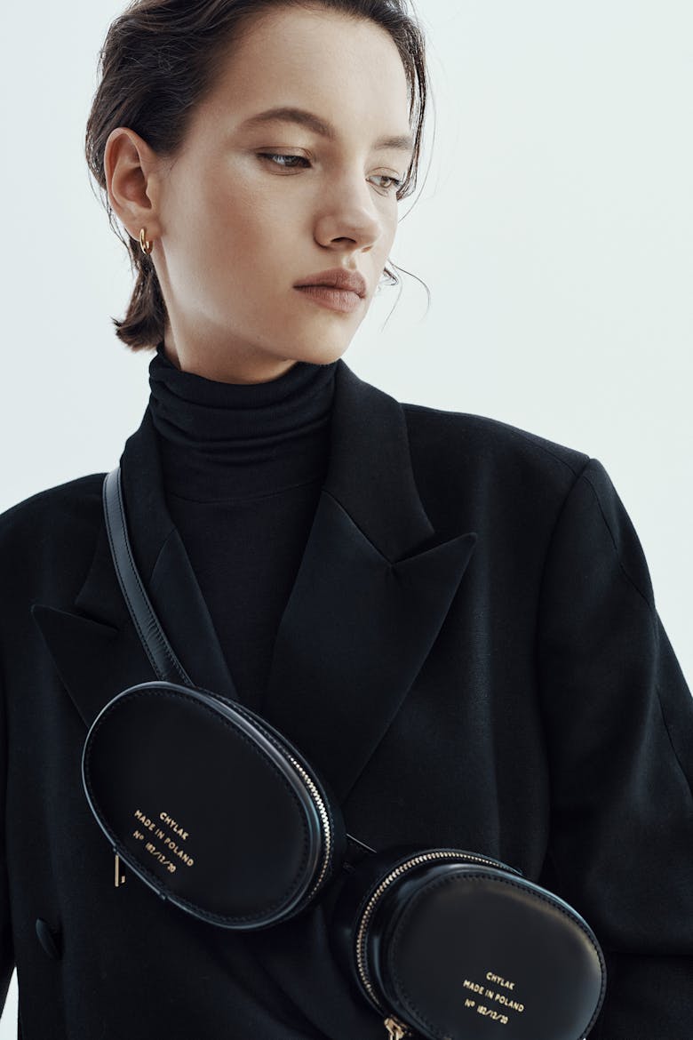 Mini Ellipse Bag “glossy black”