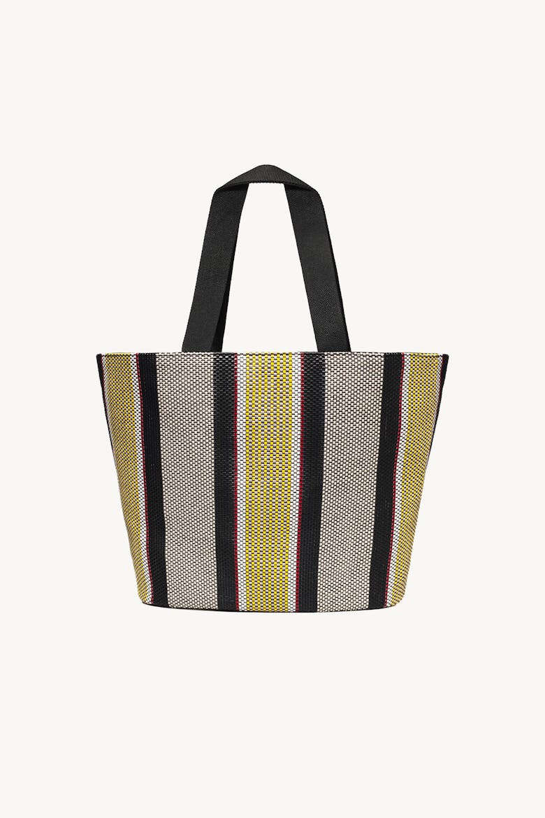 Duży Shopper „kolorowa plecionka”