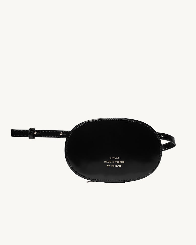 Ellipse Bag “glossy black”