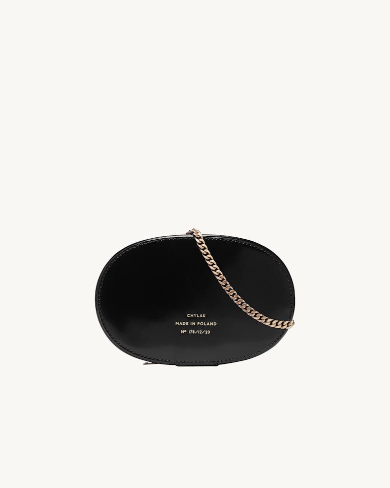 Ellipse Bag “glossy black”