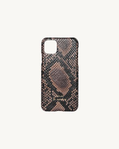 iPhone 11 PRO MAX Case “brown python”