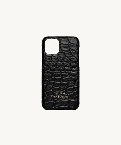 iPhone Case “glossy small pattern crocodile”