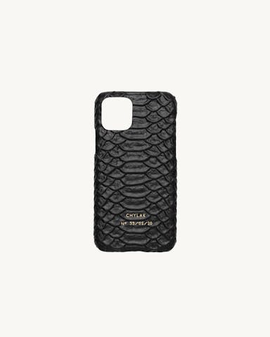 iPhone 12 MINI Case “black python”