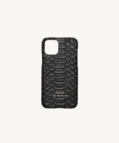 iPhone 12 MINI Case “black python”
