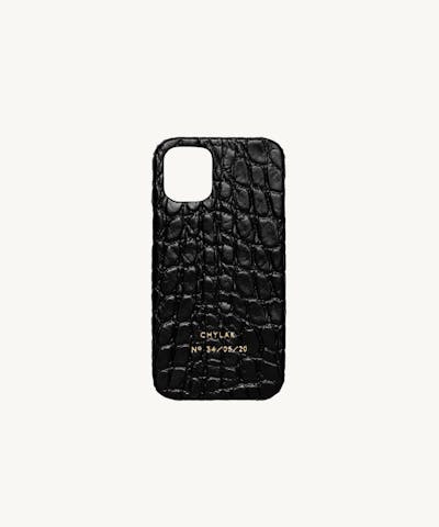 iPhone Case “glossy small pattern crocodile”