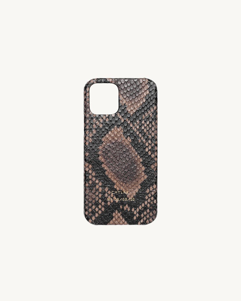 iPhone Case “Brown Python”