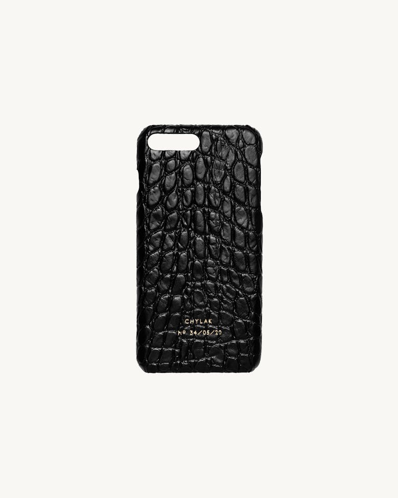 iPhone Case “glossy small pattern crocodile”