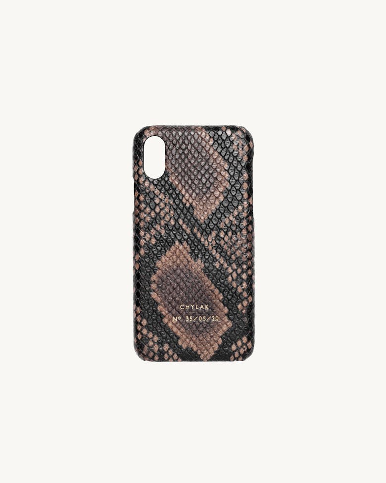 iPhone Case “brown python”