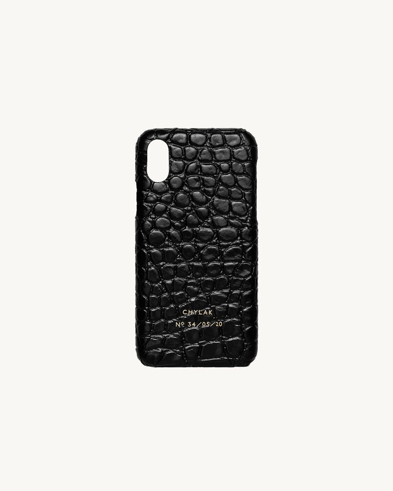 iPhone Case “glossy small pattern crocodile”