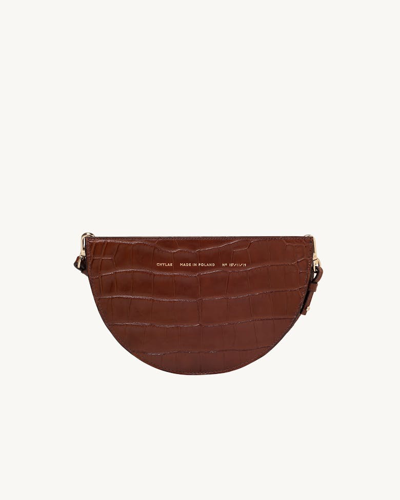 Kopertówka Półksiężyc „karmelowy błyszczący krokodyl”