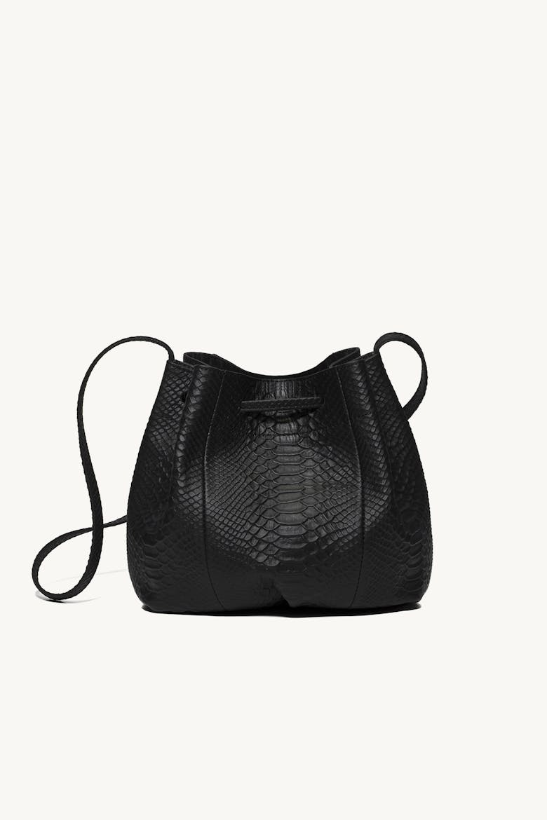 Small Bucket Bag “python”