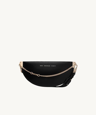 Wide Saddle Bag “glossy black”