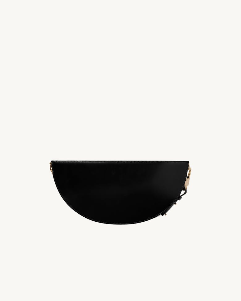 Wide Saddle Bag “glossy black”