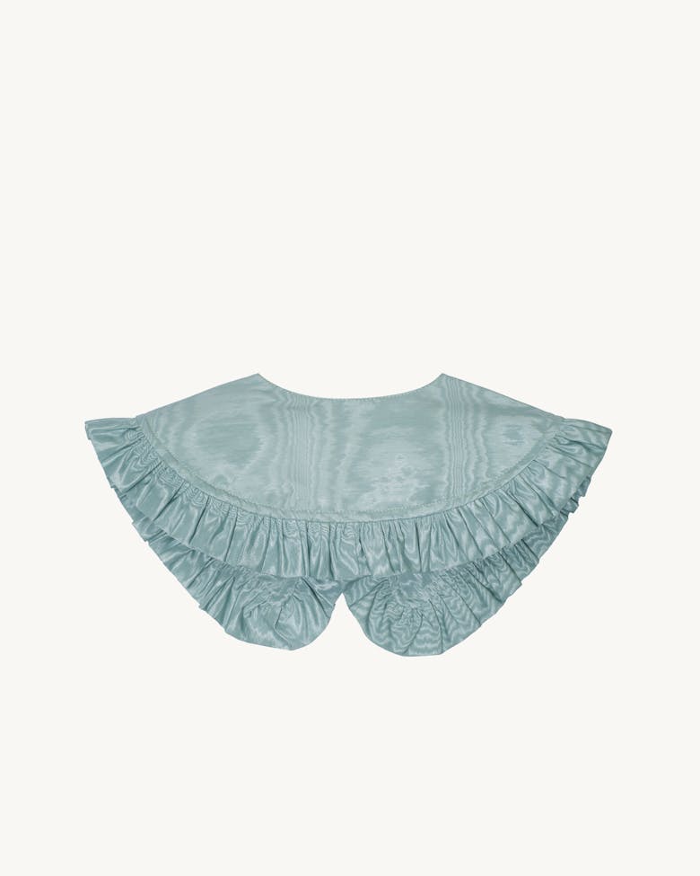 Bébé Collar Moiré Blue