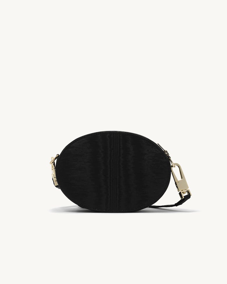 Ellipse Shoulder Bag Moiré Black