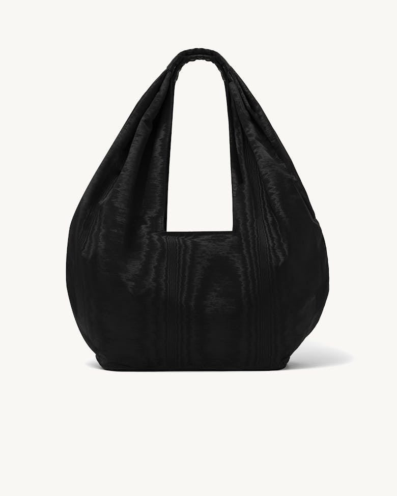 Big Hobo Bag Moiré Black