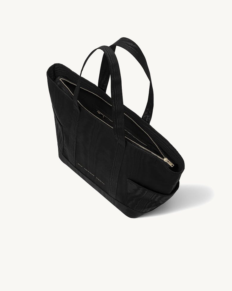 Shopper Bag Moiré Black