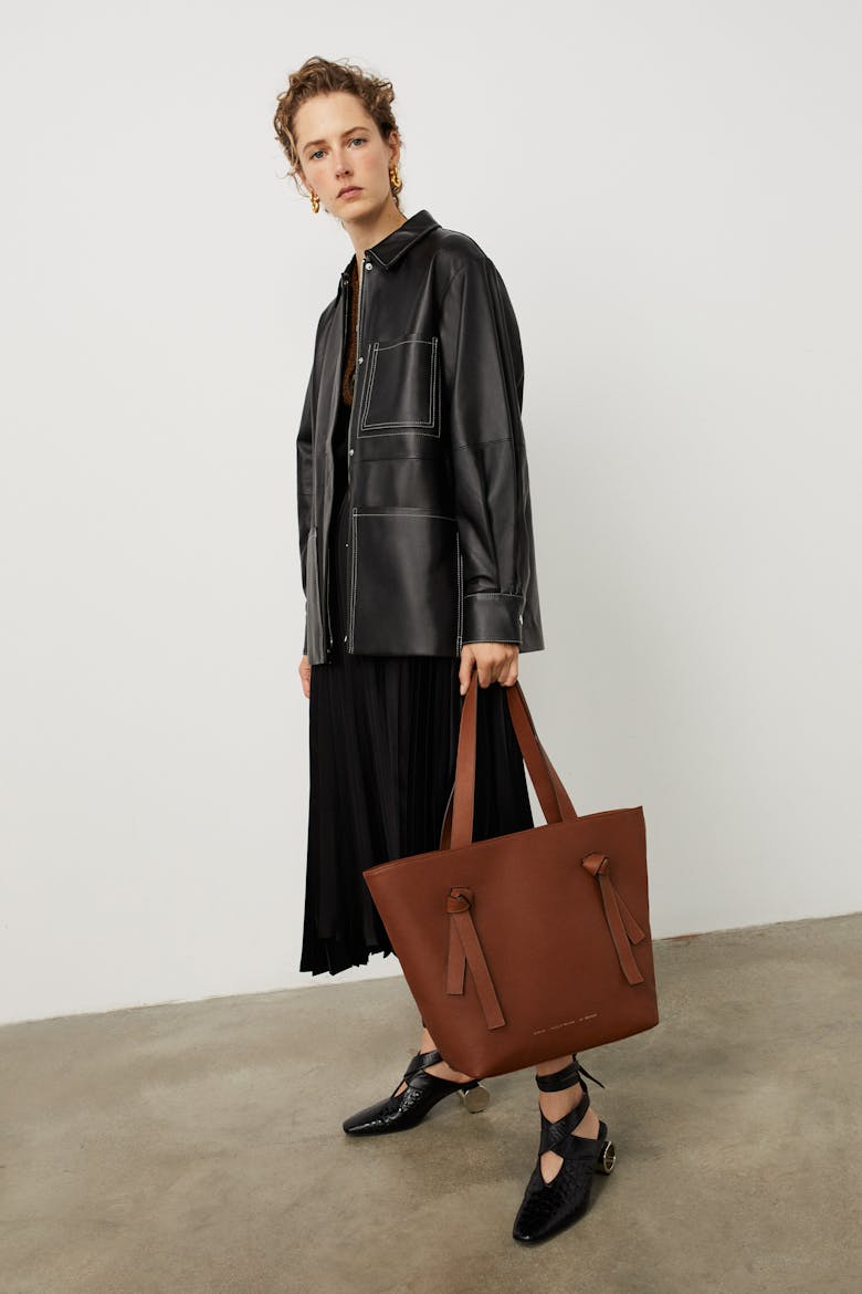 Knot Shopper Bag Caramel