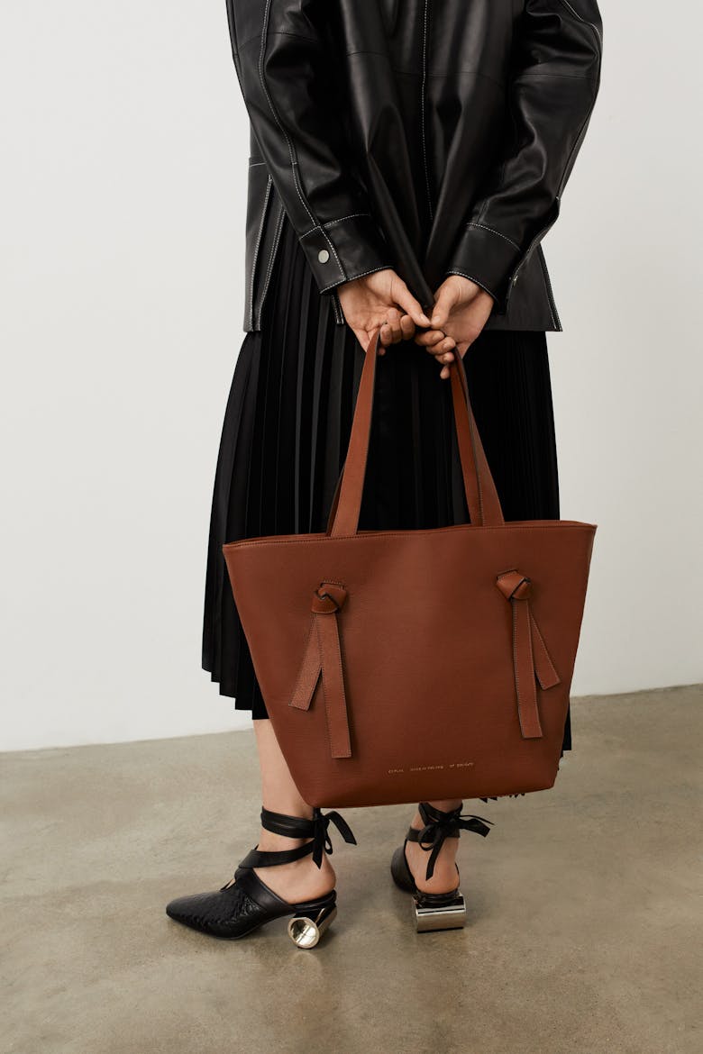 Knot Shopper Bag Caramel