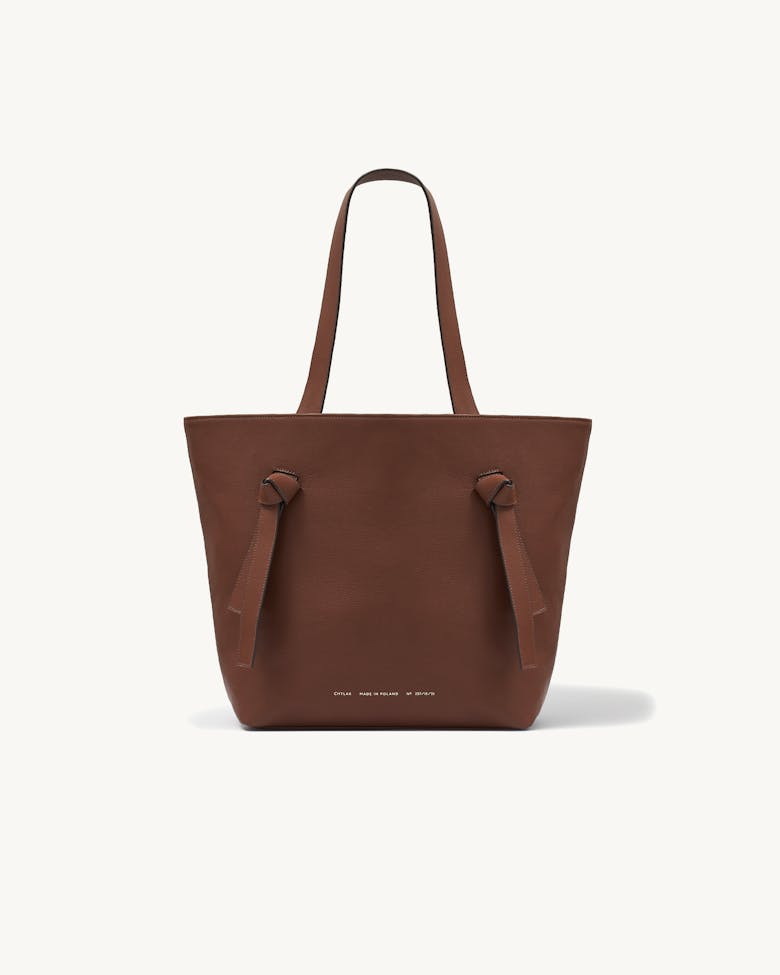 Knot Shopper Bag Caramel