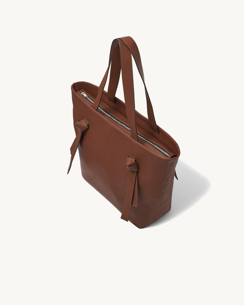 Knot Shopper Bag Caramel