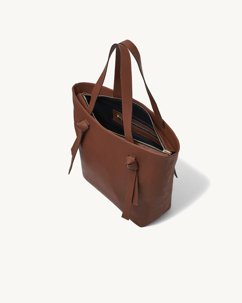 Knot Shopper Bag Caramel