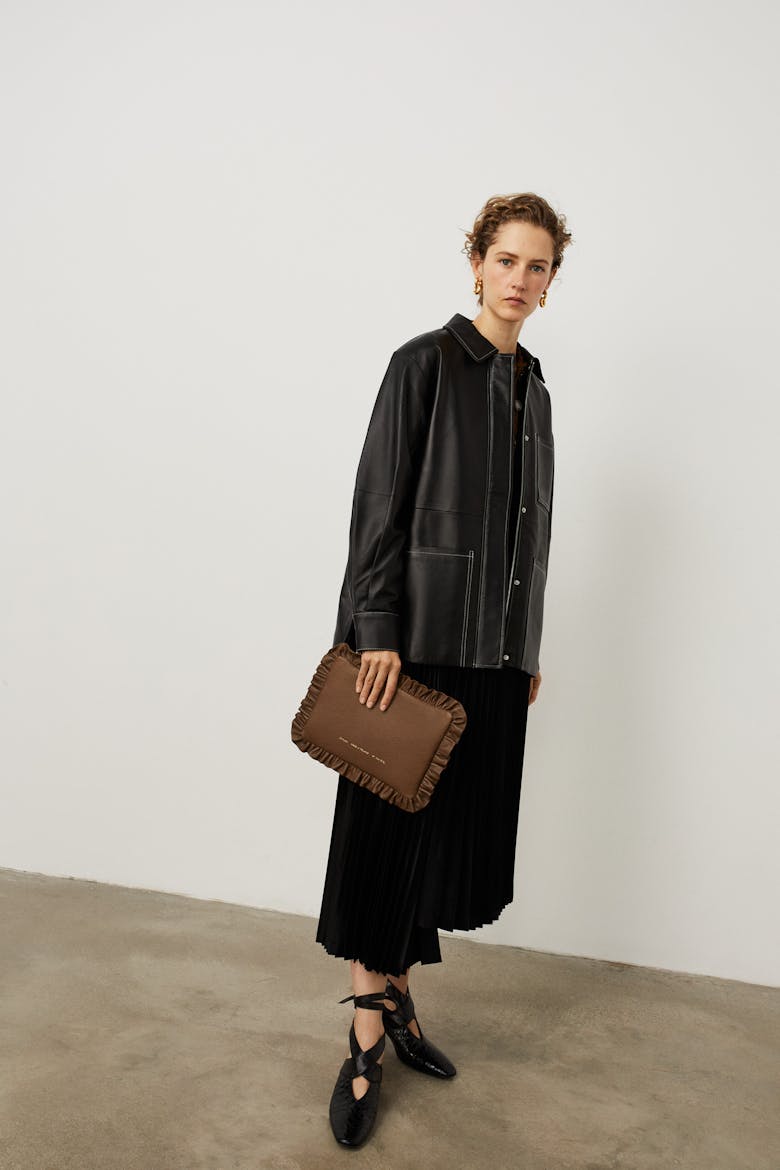 Pillow Clutch “Café-Au-Lait”