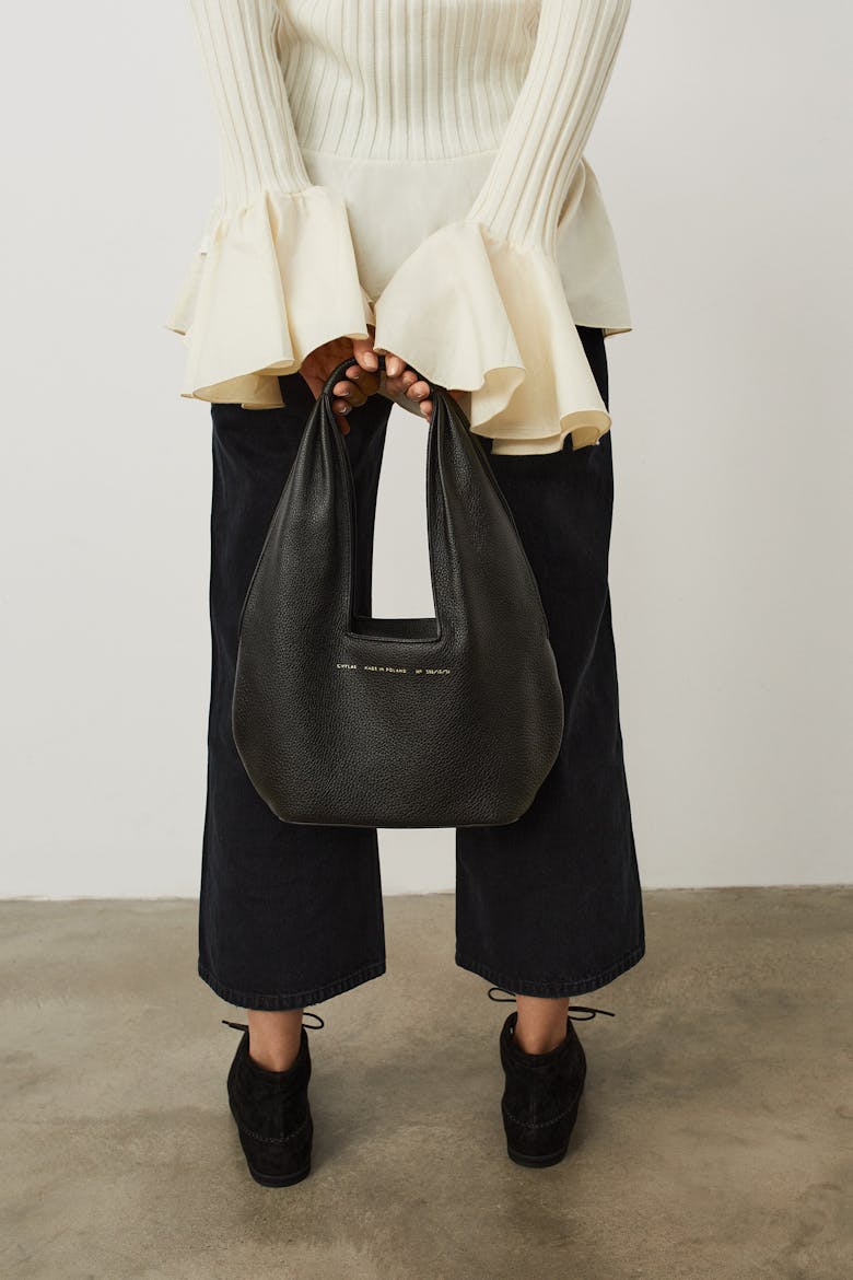 Small Hobo Bag Black