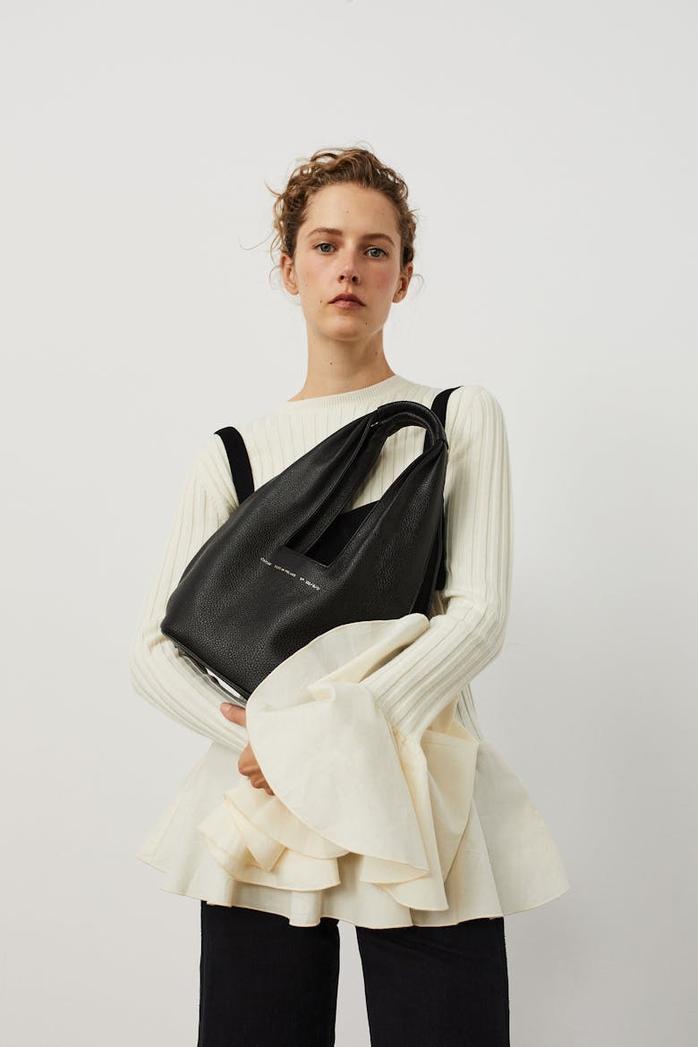 Small Hobo Bag Black