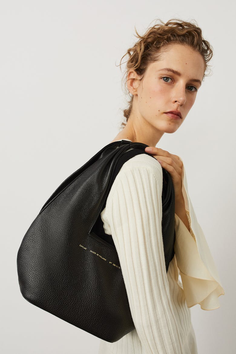 Small Hobo Bag Black