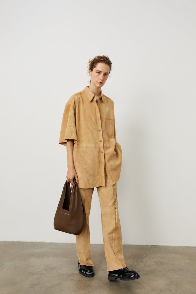 Small Hobo Bag “Café-Au-Lait”