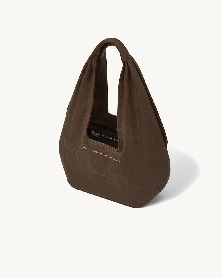 Small Hobo Bag “Café-Au-Lait”