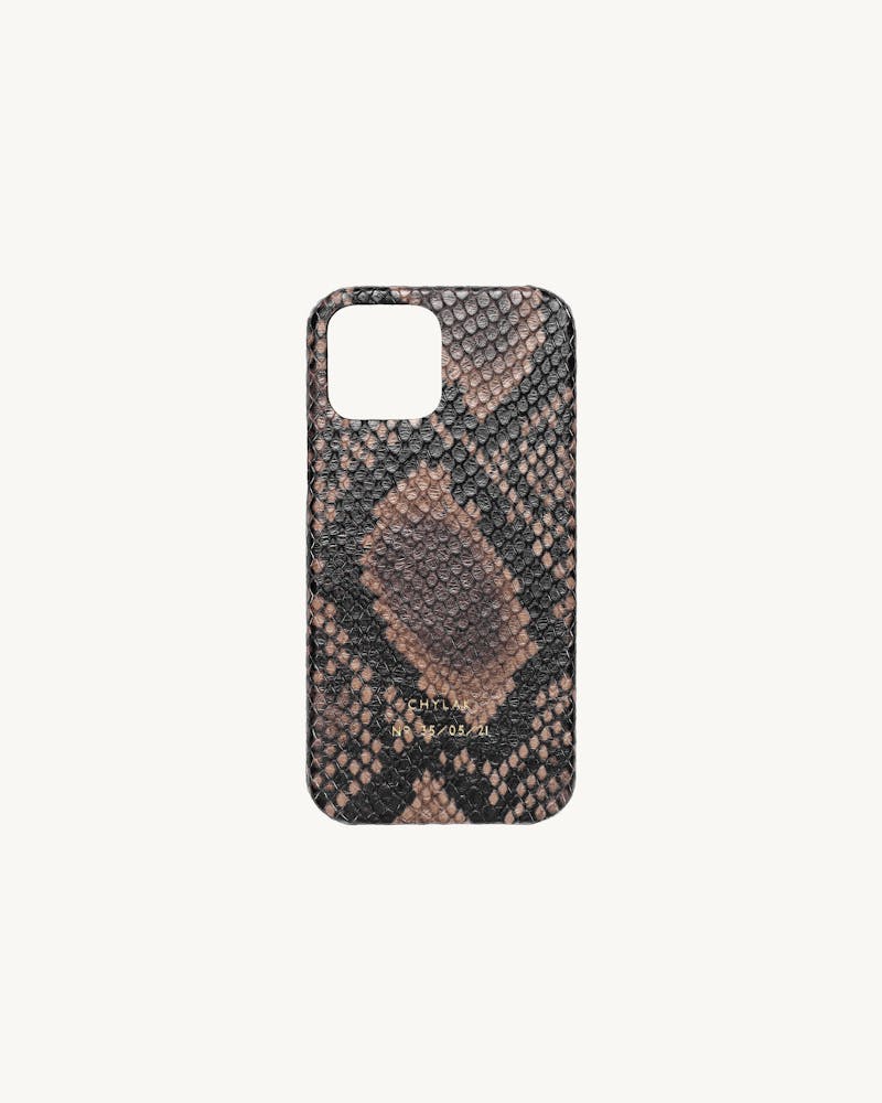 iPhone Case “brown python” #1