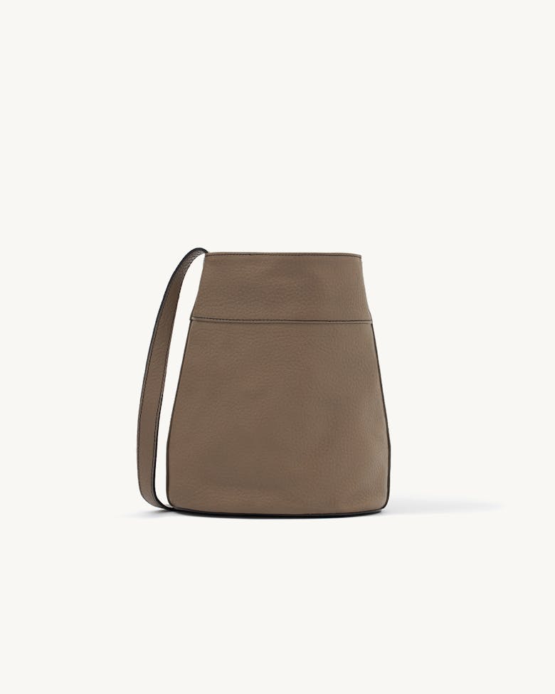 Knot Bucket Bag Taupe