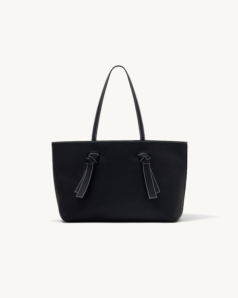 Knot Tote Bag Black