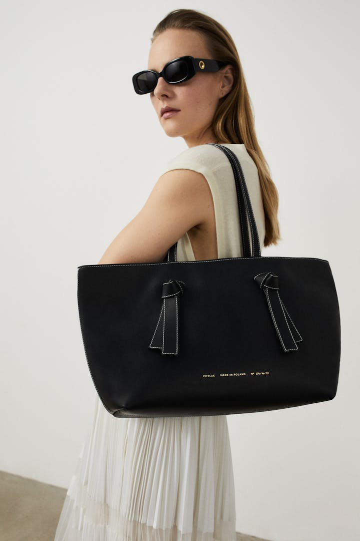 Knot Tote Bag Black - Chylak