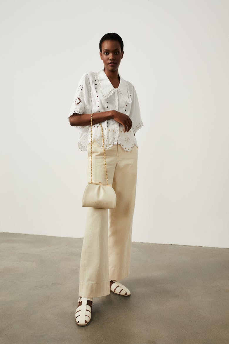 Small “Vintage” Bag Cream