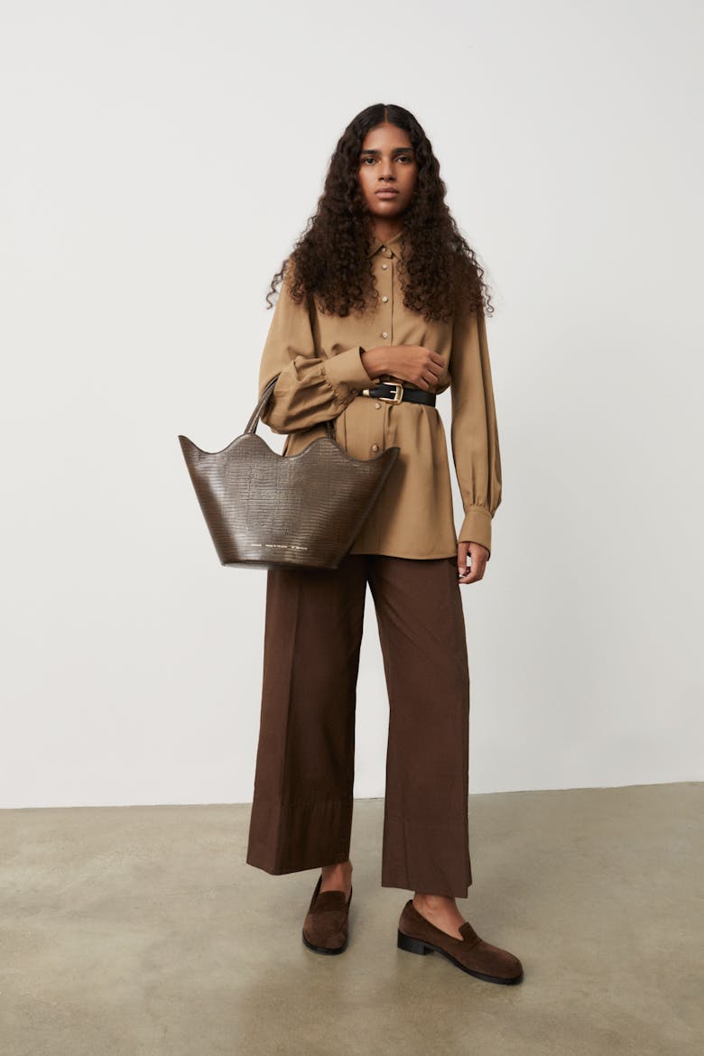 Big Wave Bag “tobacco lizard”