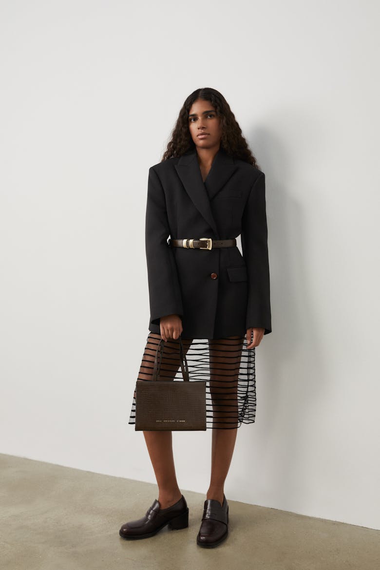 Mini Tote “tobacco” 