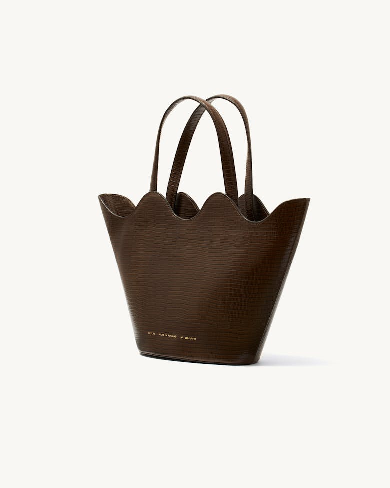 Big Wave Bag “tobacco lizard”