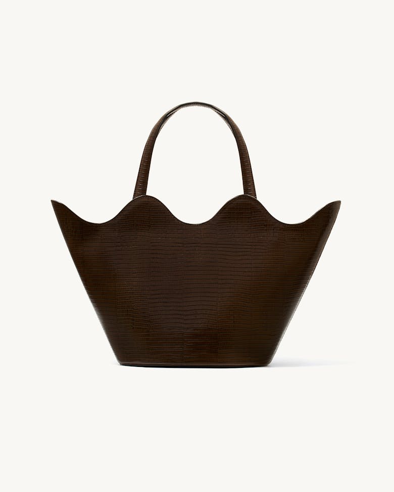 Big Wave Bag “tobacco lizard”