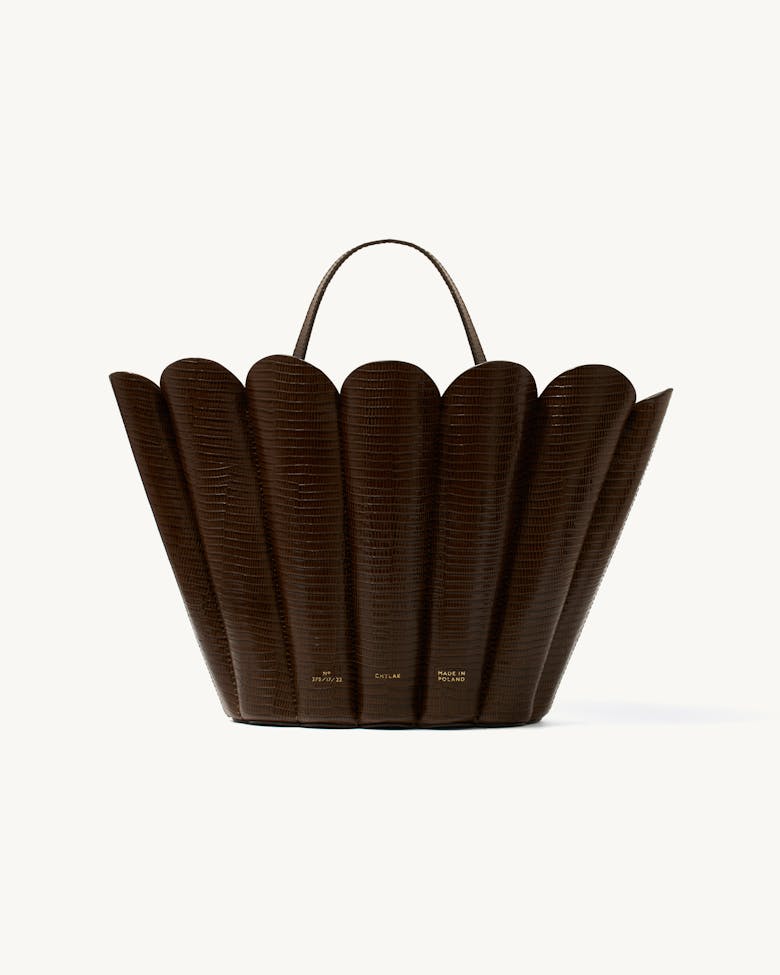 Shell Bag “tobacco lizard”