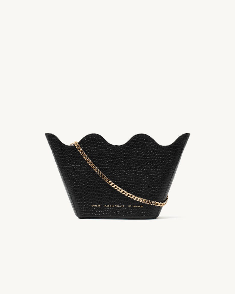 Small Wave Bag “fine crocodile”